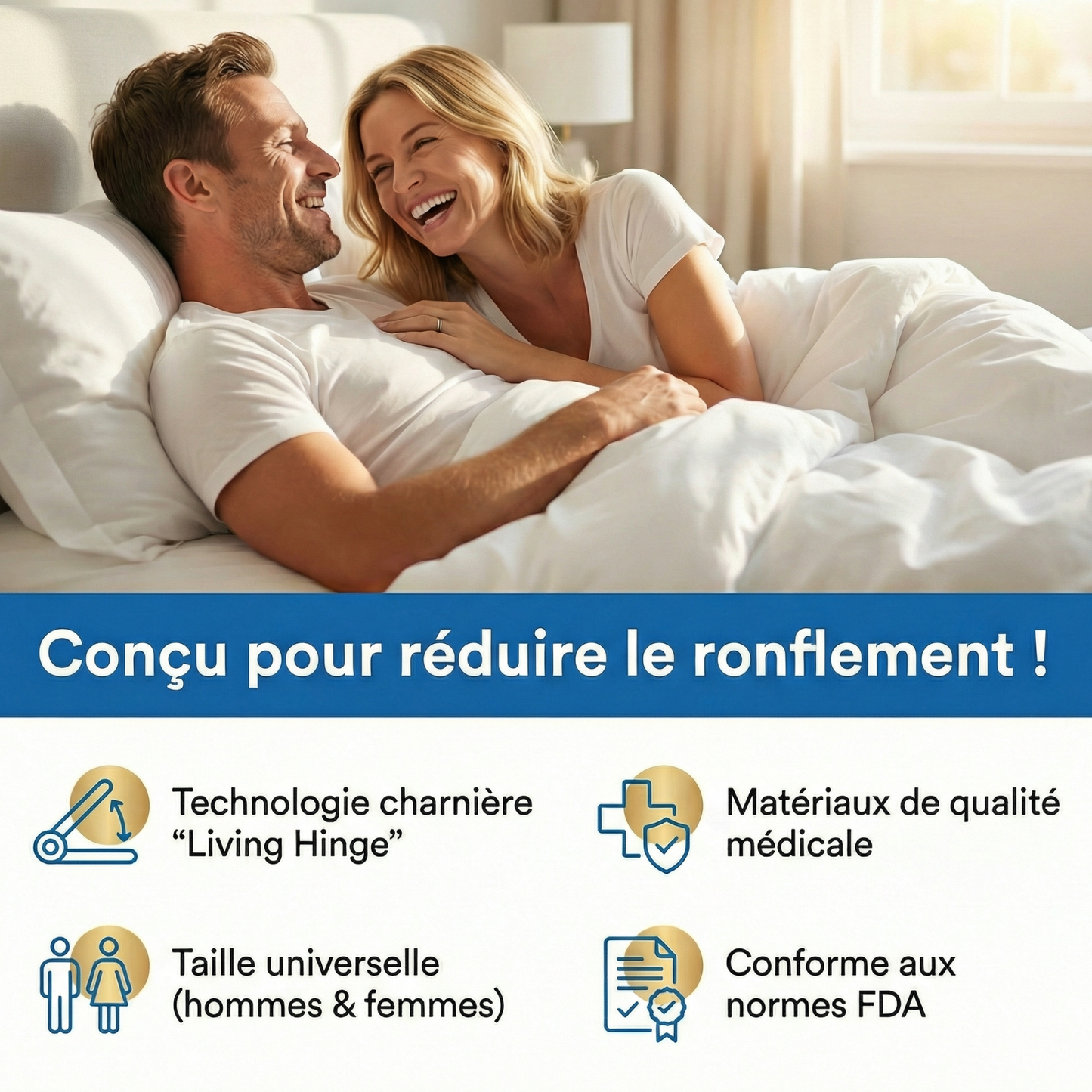 Cocon de nuit anti-ronflement